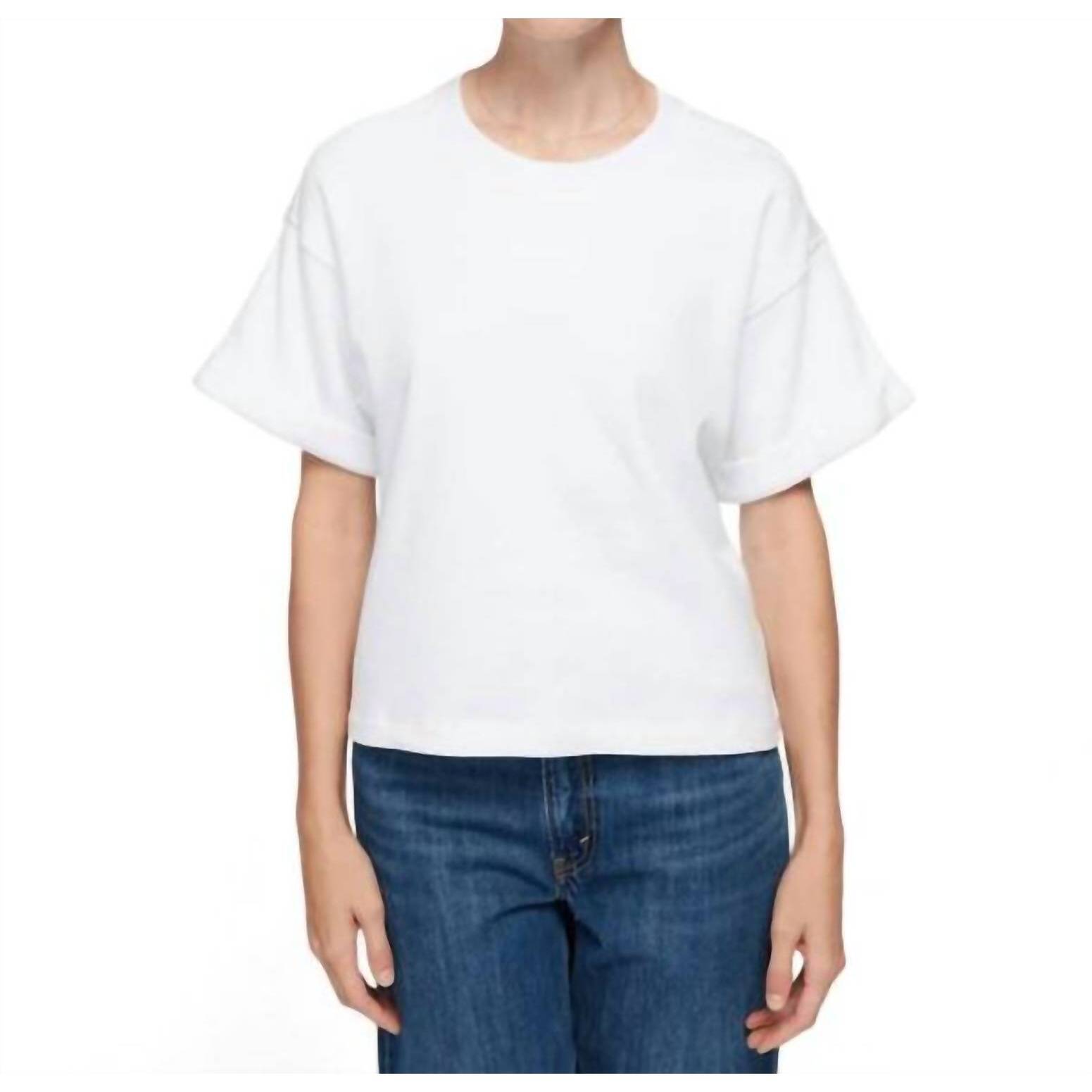 New Nation Ltd Bane Sweatshirt Tee In White
